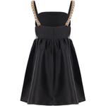 Мини-платье с декором Self portrait Self-portrait, черный - фото 3