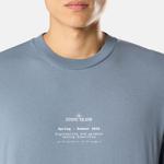 Футболка Compass STONE ISLAND, aviation синий - фото 5