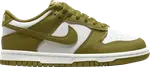 Кроссовки Dunk Low GS 'Pacific Moss', зеленый - фото