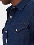 Джинсовая рубашка regular fit Duver 1016950 Mustang, синий - фото 4