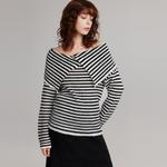 ELLE Свитер Women's Black White - фото 7