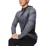 Футболка Running Collection Men's LINING, серый/зеленый - фото 5