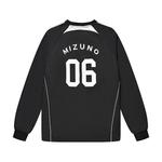 Эссеншиал Свитшот Унисекс Mizuno, Светло-серый абрикосовый - фото 5