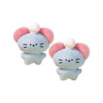 Плюшевый кулон Gluttonous Mouse Is So Annoying That It Makes You Cry, 8 см BANQIN - фото