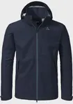 Дождевик Schöffel "Jacket Easy XT M", с капюшоном, синий - фото