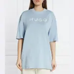 Футболка оверсайз Drisela Hugo, синий - фото