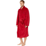 Халат Microfiber Plush Long Sleeve Shawl Collar Robe Polo Ralph Lauren, цвет Eaton Red/Cruise Navy Pony Print - фото 2