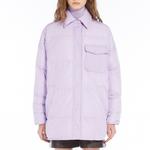 Куртка пуховая FW24 женская фиолетовая WEEKEND MaxMara - фото 4