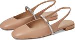 Балетки Stuart Weitzman Stefanie Slingback Flat, цвет Adobe/Clear - фото 6