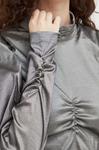 Блузка Gestuz, серый - фото 4