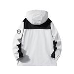 Куртка унисекс FAIRWHALE, черная (двухслойный комплект с флисовой подкладкой) - фото 2