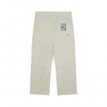 Брюки прямого кроя с нашивкой Logo Aape, серый - фото 3