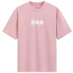 Футболка унисекс GAP, розовый - фото