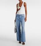 Майка Arc Stone из ребристой ткани Christopher Esber, белый - фото 2