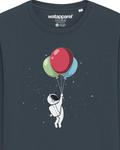 Свитер Watapparel Sweatshirt Little Balloon Astronaut, антрацит - фото 4