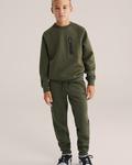 Толстовка WE Fashion, Dark green - фото 6