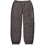 Утепленные брюки FW25 Plaid вязаные Supreme, серый - фото 3