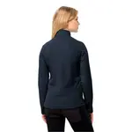 Флис Jack Wolfskin Taunus half zip, синий - фото 2