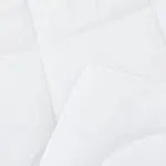 Зимнее одеяло с подушкой, 3 предмета, белое микрофибра DKD HOME DECOR - фото 10