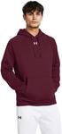 Толстовка Under Armour Rival Fleece, (609) Maroon/White - фото