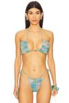 Топ бикини Willow Devon Windsor, watercolor - фото