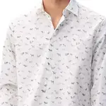 HERMES Мужская белая рубашка - фото 5