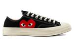 Кроссовки Converse Chuck 70 Plus Canvas унисекс, Black/Red - фото 4