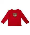 Лонгслив regular fit Guess, красный - фото