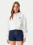 Толстовка свободного кроя DW0DW21355 Tommy Jeans, белый - фото