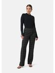 Брюки в цвете 99N0_черный comma - фото 2