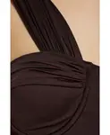 Купальник Balmain, коричневый - фото 4