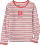 Футболка Carhartt для девочек с цветочной полоской, Claret - фото