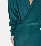 Мини-платье из эластичного джерси Alexandre Vauthier, зеленый - фото 5