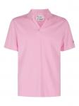 Рубашка-поло из хлопка MC2 Saint Barth, розовый - фото