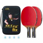 Ракетка для пинг-понга DOUBLE FISH, professional six-star, horizontal racket - фото 5