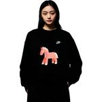 Унисекс худи Nike черное - фото 4