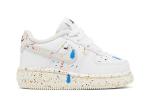 Кроссовки Nike Force 1 LV8 3 TD 'Paint Splatter - White', белый - фото 2