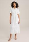 Платье-рубашка WE Fashion, белый - фото