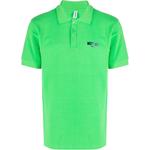 Футболка поло мужская зеленая MOSCHINO - фото 2