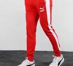 Lconic T7 Knit Sweatpants Men Red Puma, красный - фото 3