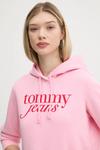 Толстовка Tommy Jeans, розовый - фото 4