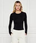 Боди женское Guess Jeans с длинными рукавами, черный - фото