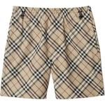 Шорты Twill Burberry, мультиколор - фото