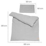 Детское Постельное белье lil planet серое Roba, серый - фото 5