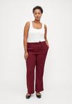 Брюки CARGETTIE STRING ONLY Carmakoma, бордовый - фото 6