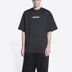 Футболка swim t-shirt 'black' Balenciaga, черный - фото 4