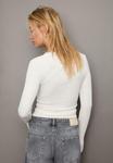 Топ Stradivarius SEAMLESS, White - фото 3
