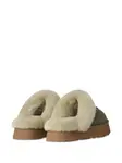 Слиперы на платформе UGG, зеленый - фото 3