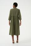 Макси платье CULTURE, Olive - фото 4