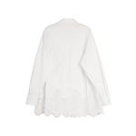 ELLE Рубашка Women's White Lapel Moderate - фото 2